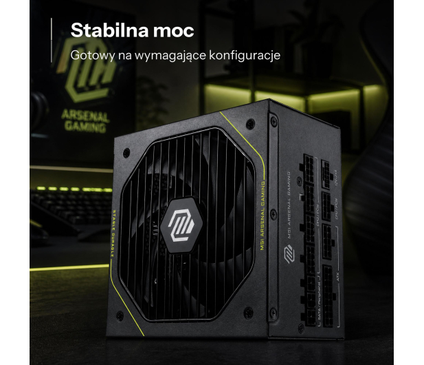 MSI MAG A1000PLS PCIE5 1000W 80 Plus Platinum - 1570784 - zdjęcie 12